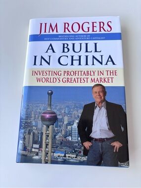Jim Rogers Book - A Bull in China - Hardcover